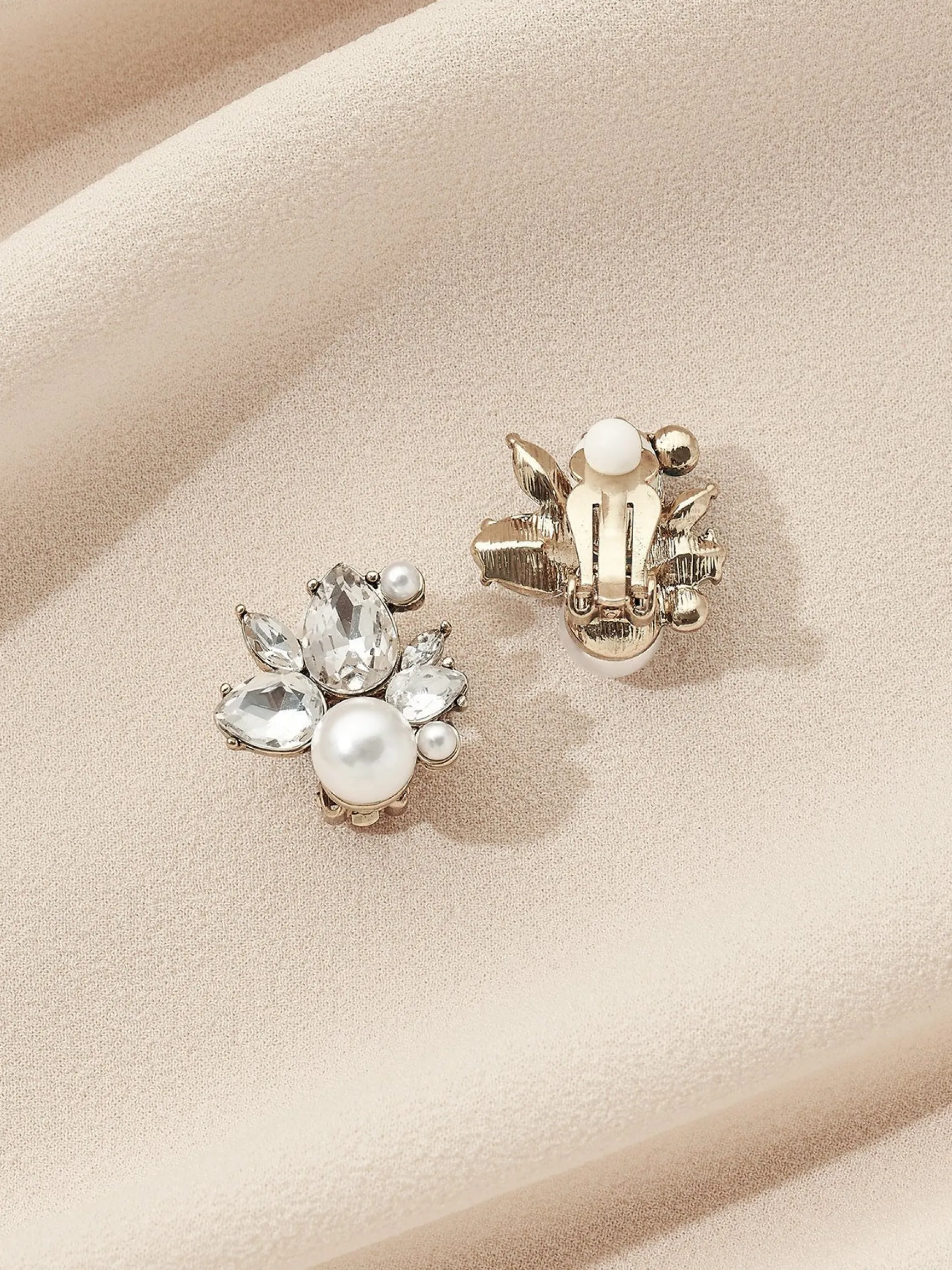 Bordeaux Studs (Clip-Ons)