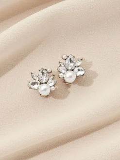 Bordeaux Studs (Clip-Ons)