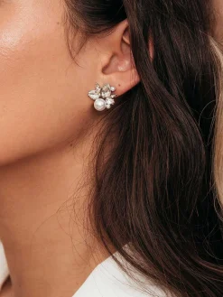 Bordeaux Studs (Clip-Ons)