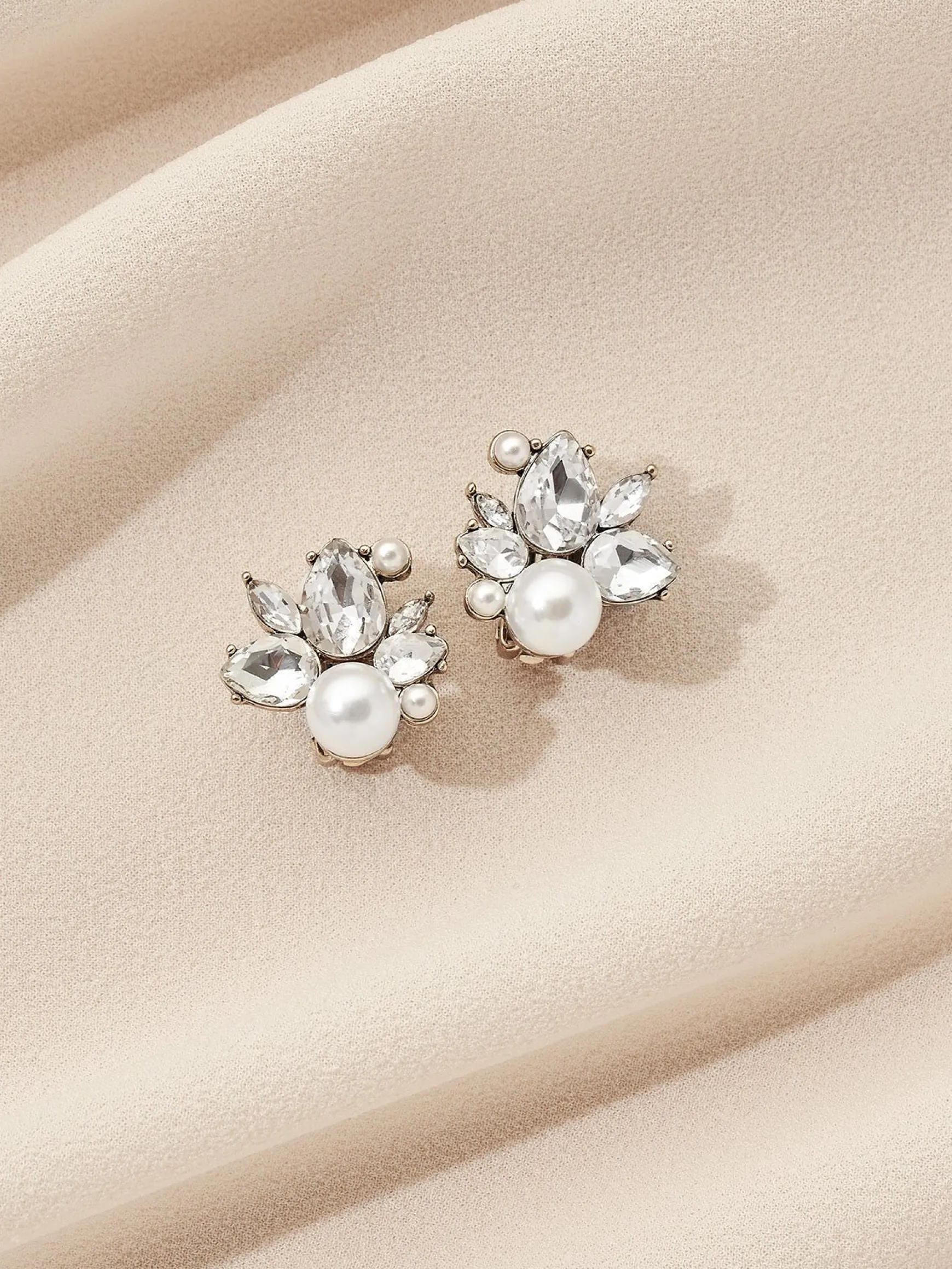 Bordeaux Studs (Clip-Ons)