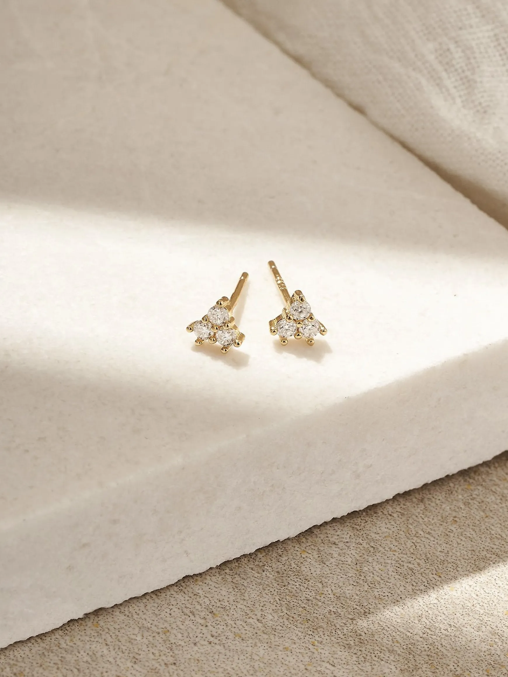 Kara Studs (Demi-Fine)