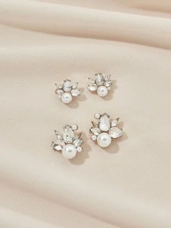Mini Bordeaux Studs