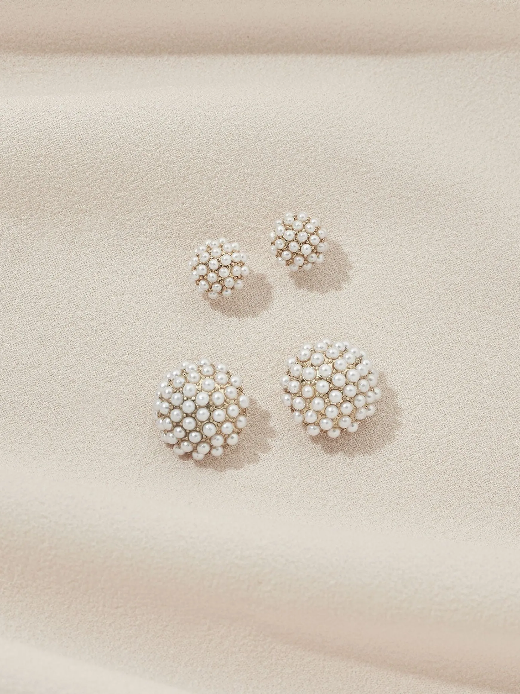 Mini Pearl Pave Studs
